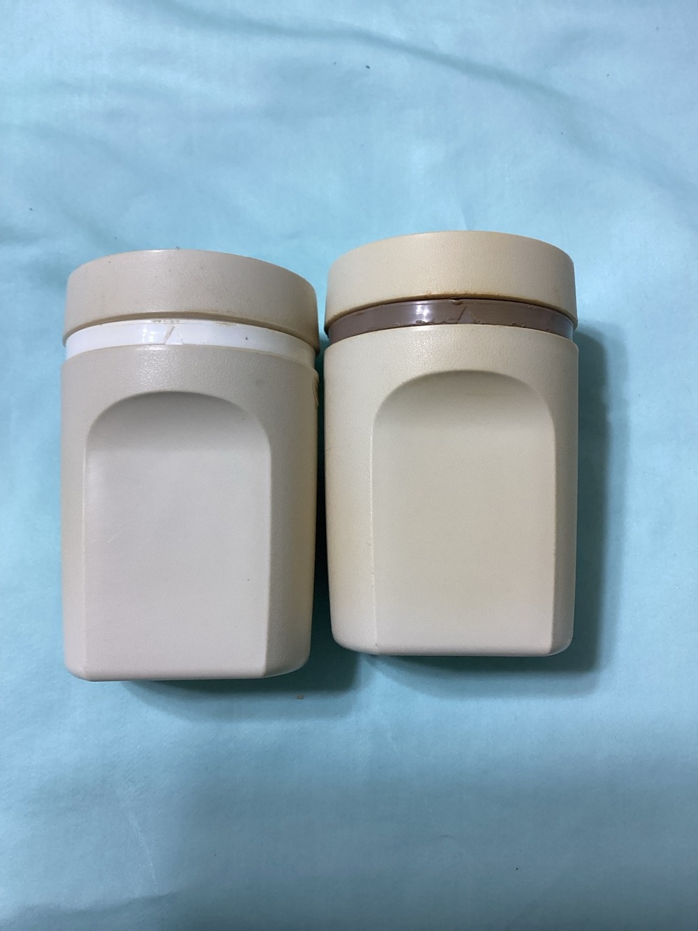 Vintage Tupperware Set of Two Salt & Pepper Shakers